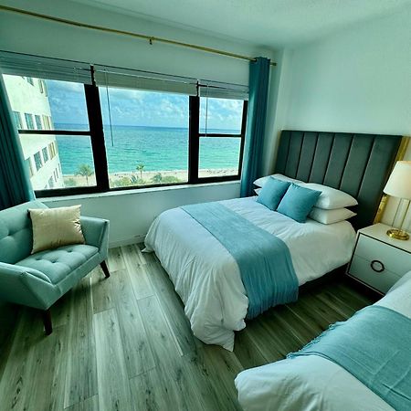 Directly On The Beach With Pool & Ocean View Miami Beach Extérieur photo