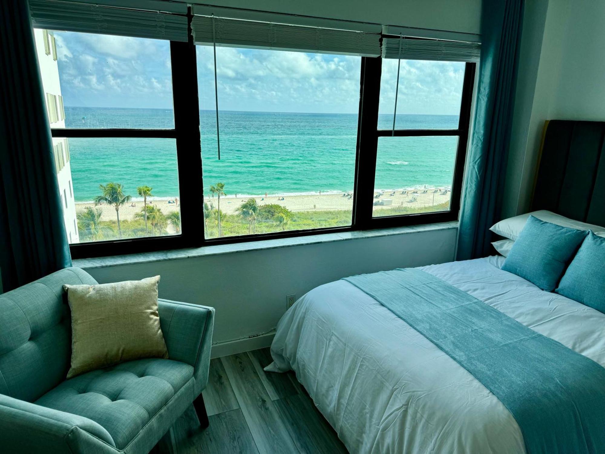 Directly On The Beach With Pool & Ocean View Miami Beach Extérieur photo