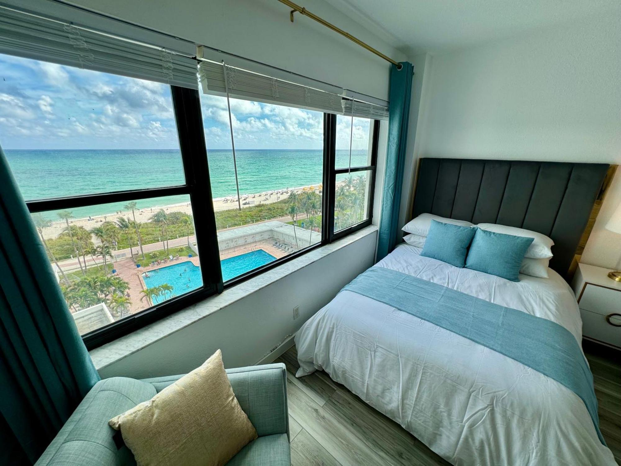 Directly On The Beach With Pool & Ocean View Miami Beach Extérieur photo