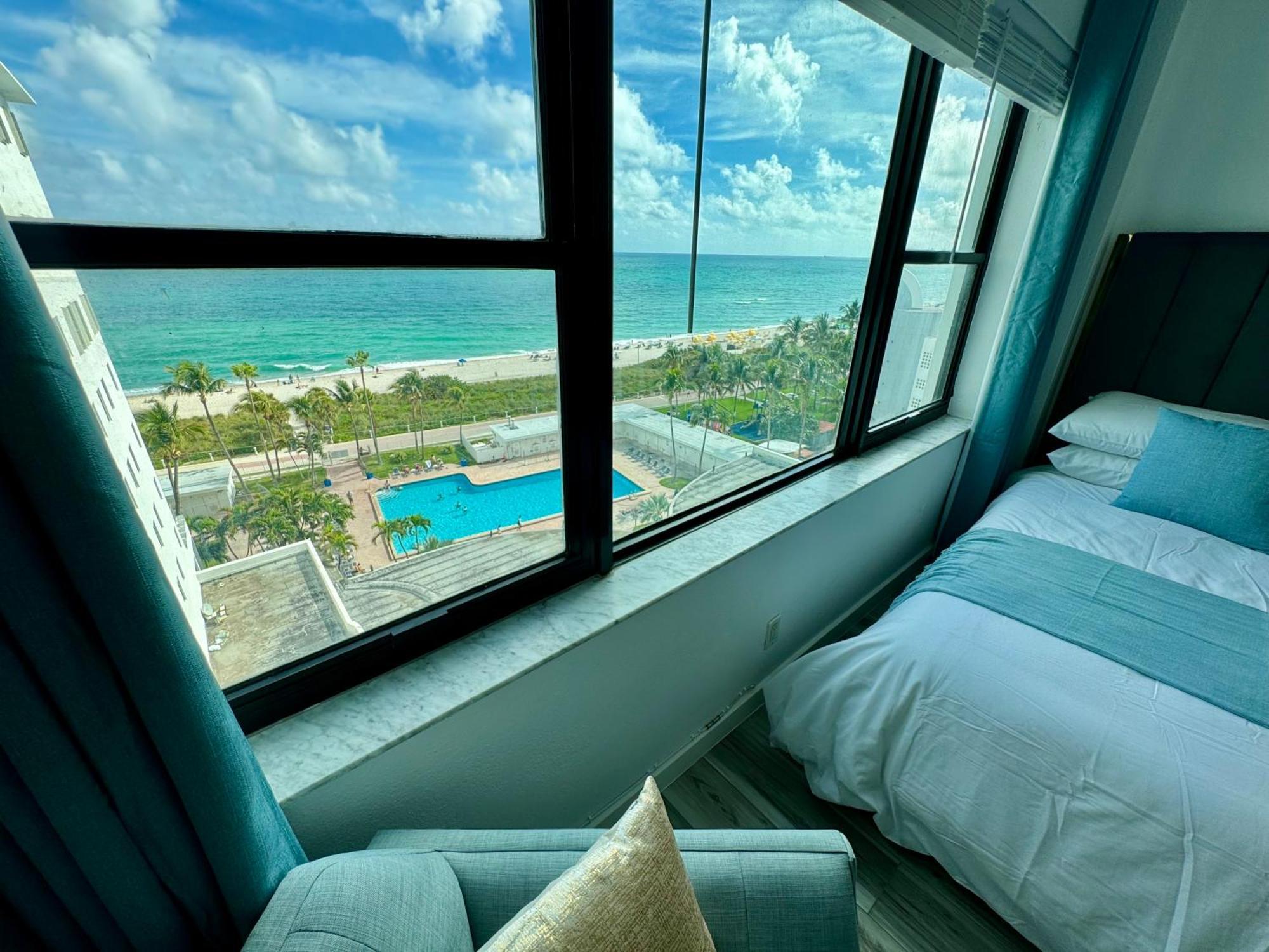 Directly On The Beach With Pool & Ocean View Miami Beach Extérieur photo